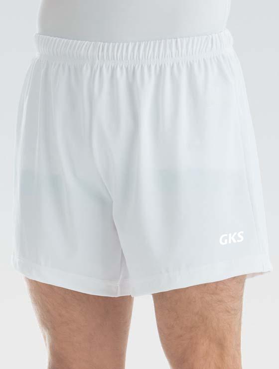 Шорты мужские для спортивной гимнастики GK Sport М 133 Белые