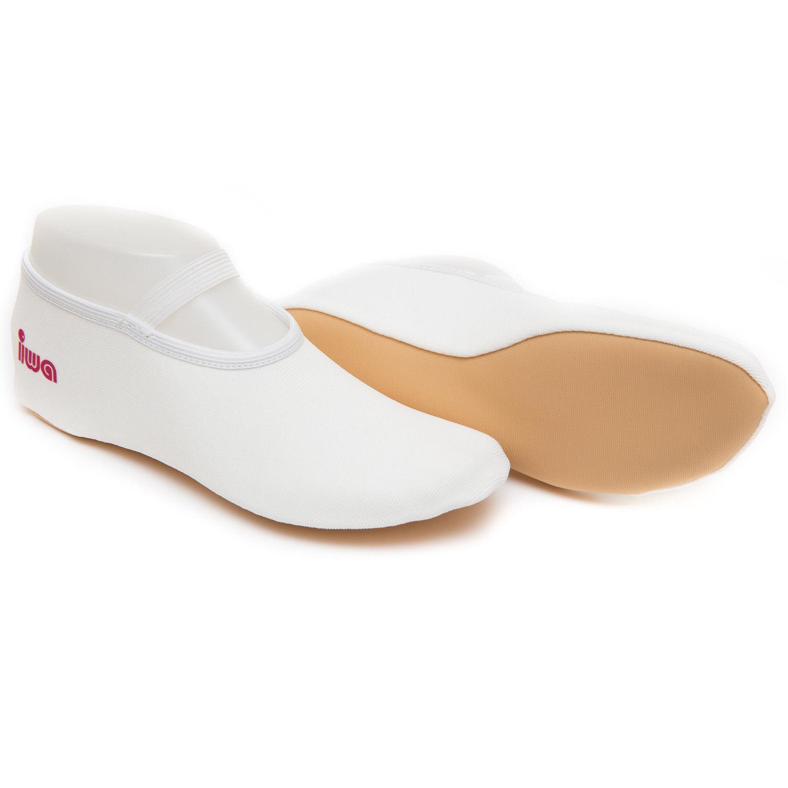 Чешки для спортивной гимнастики IWA-250 белые