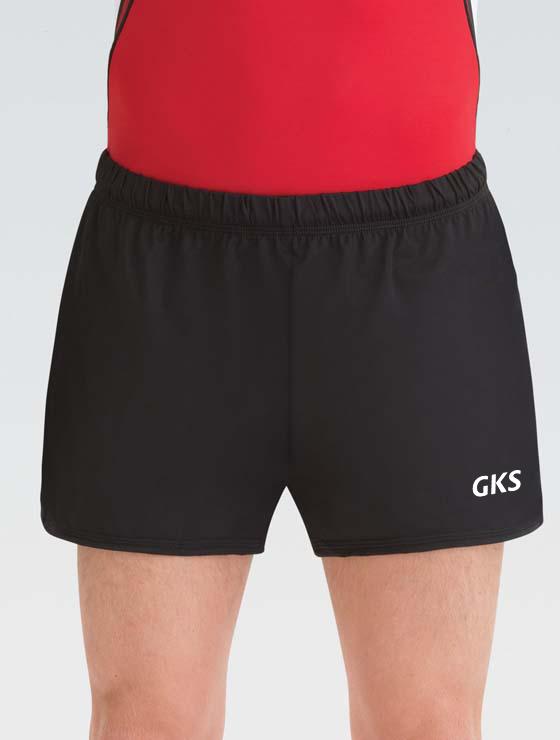 Шорты мужские для спортивной гимнастики GK Sport М136 черные