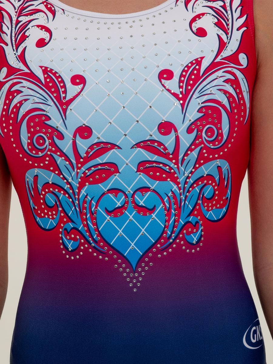 Купальник женский для спортивной гимнастики GK Sport RU-239