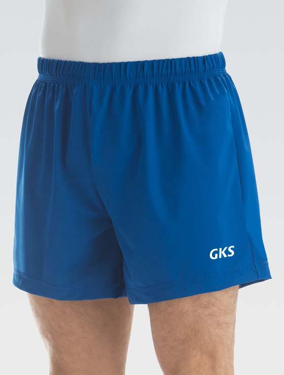 Шорты мужские для спортивной гимнастики GK Sport 201-7-ш голубые