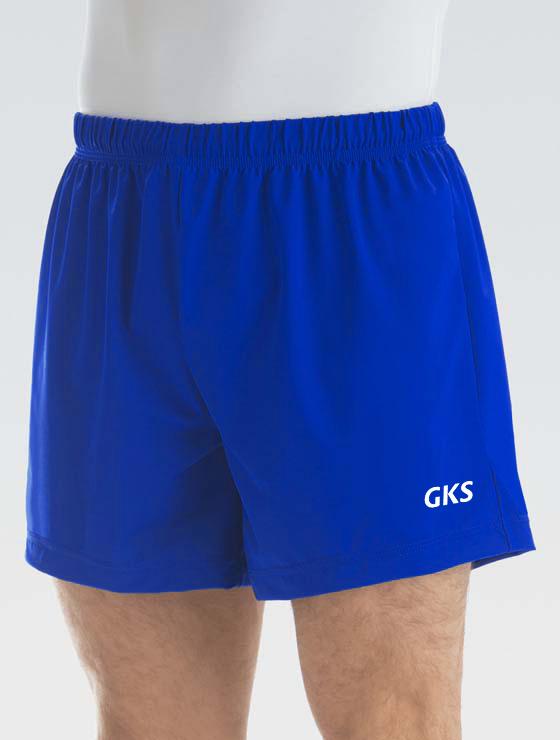 Шорты мужские для спортивной гимнастики GK Sport М135 васильковые
