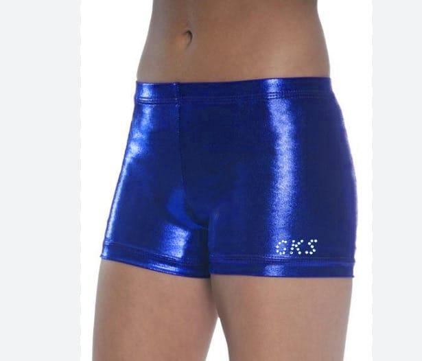 Шорты женгские для спортивной гимнастики GK Sport 6236 синие