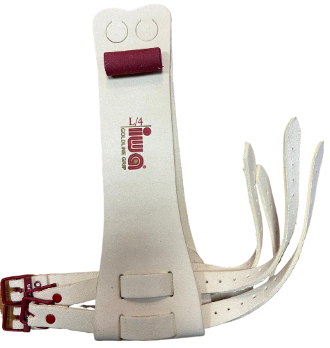 Гимнастические накладки мужские для колец IWA 485 (просунутый ремень)